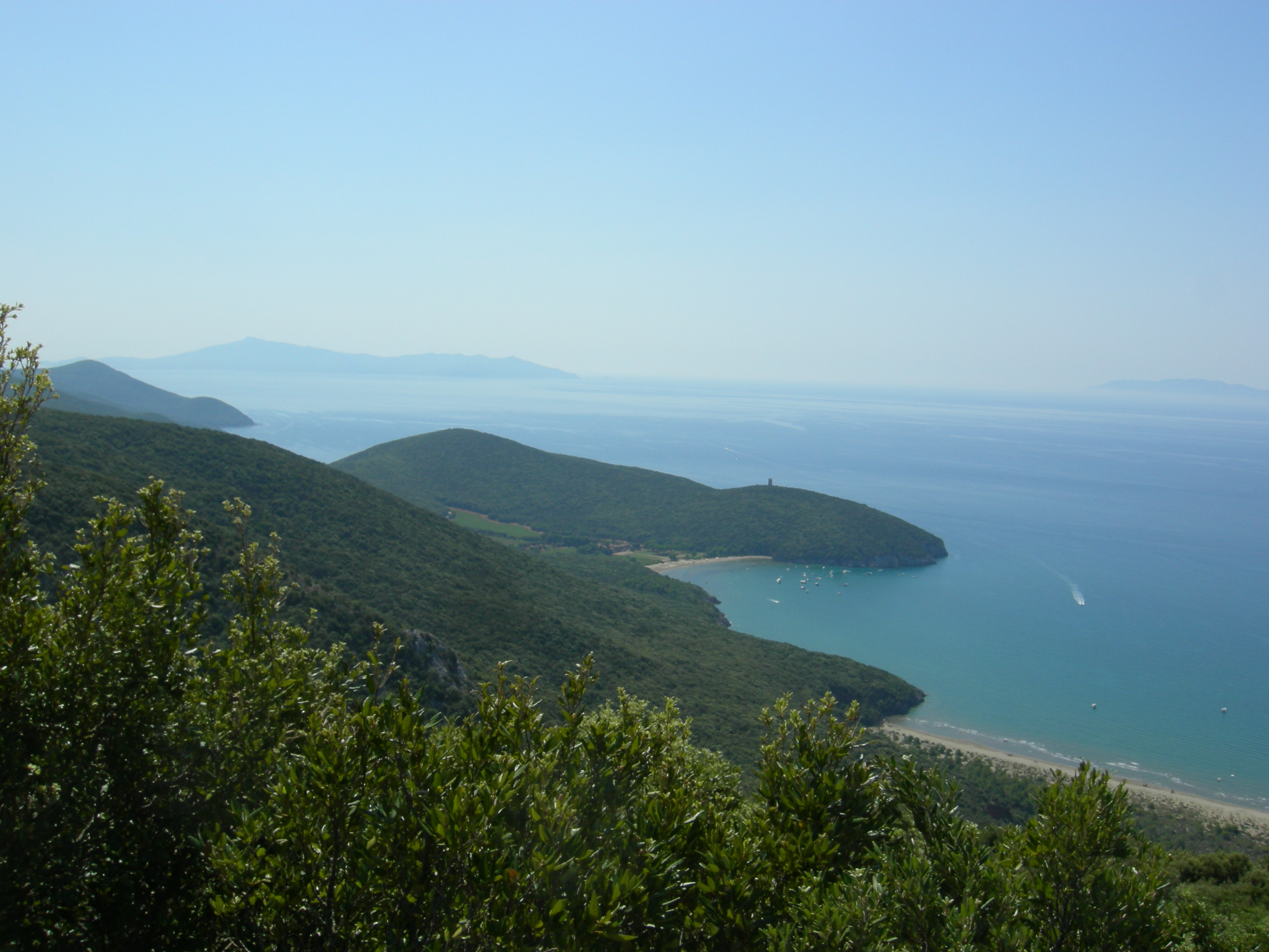 Panorama des Naturparks Maremma, das Herz der Südtoskana