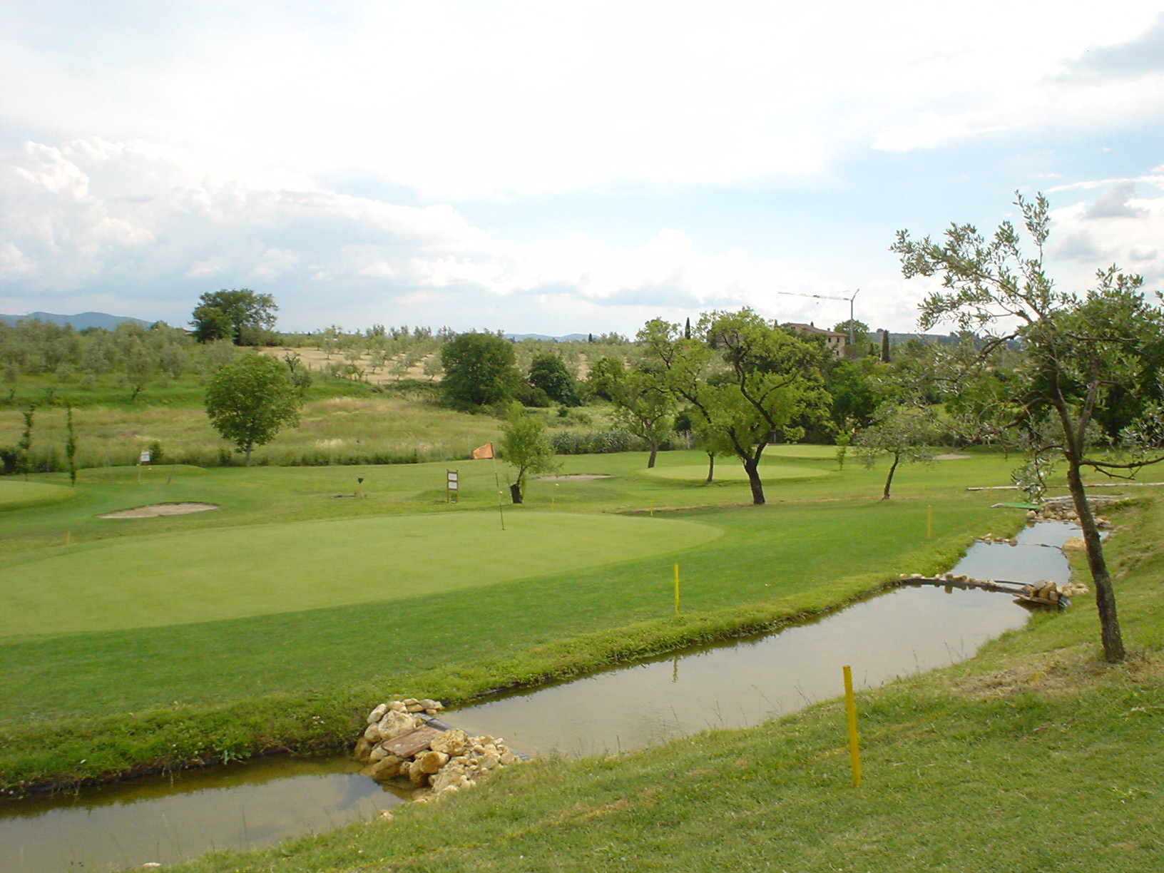Der Golfplatz von Centanni in Bagno a Ripoli
